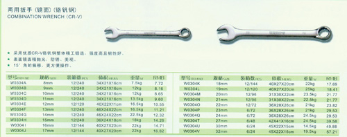 两用扳手043